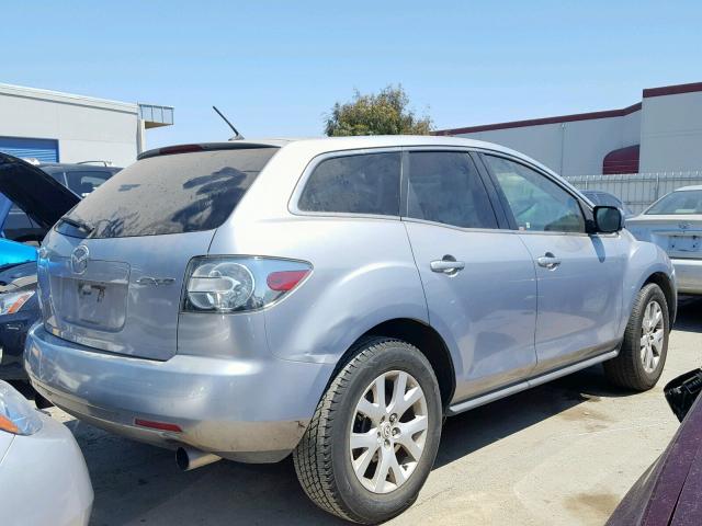 JM3ER29L370156751 - 2007 MAZDA CX-7 SILVER photo 4