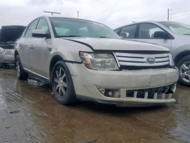 1FAHP27W78G160650 - 2008 FORD TAURUS SEL WHITE photo 1