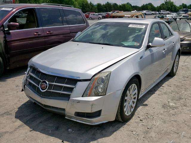 1G6DF5EG4A0112212 - 2010 CADILLAC CTS LUXURY SILVER photo 2