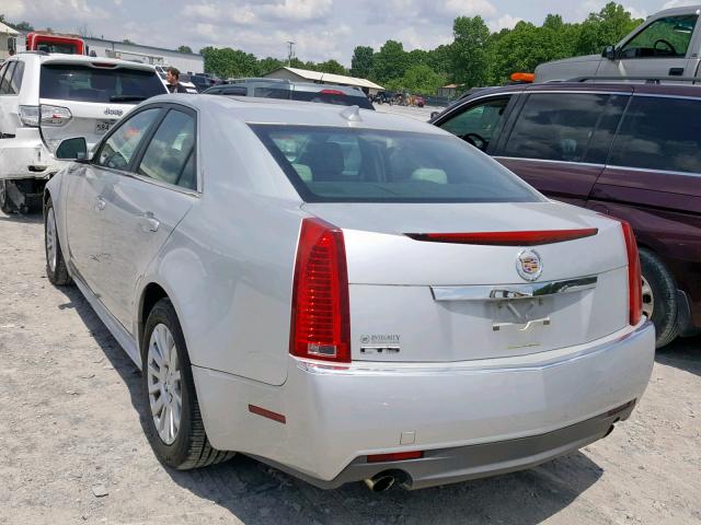 1G6DF5EG4A0112212 - 2010 CADILLAC CTS LUXURY SILVER photo 3