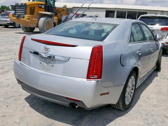 1G6DF5EG4A0112212 - 2010 CADILLAC CTS LUXURY SILVER photo 4