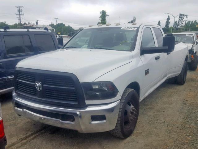 3D73M4CL6BG621231 - 2011 DODGE RAM 3500 WHITE photo 2