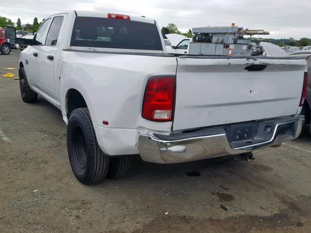 3D73M4CL6BG621231 - 2011 DODGE RAM 3500 WHITE photo 3