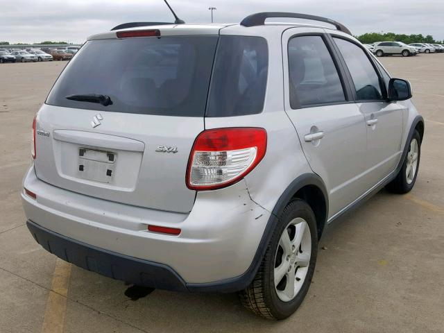 JS2YA413496201352 - 2009 SUZUKI SX4 TECHNO SILVER photo 4