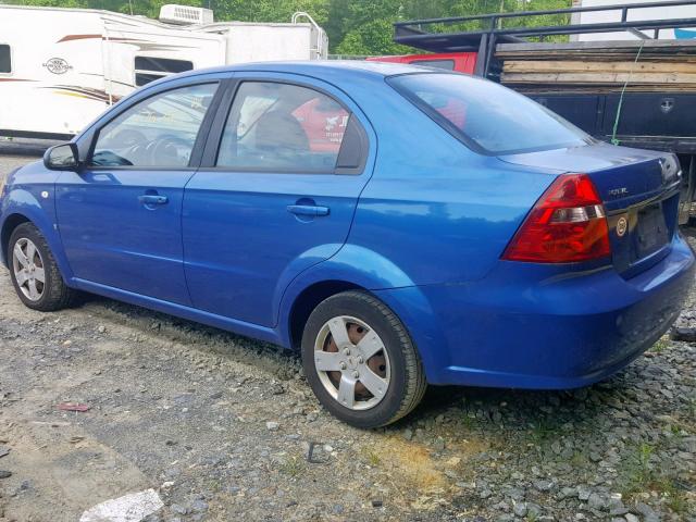 KL2TD55648B268094 - 2008 PONTIAC WAVE BLUE photo 3