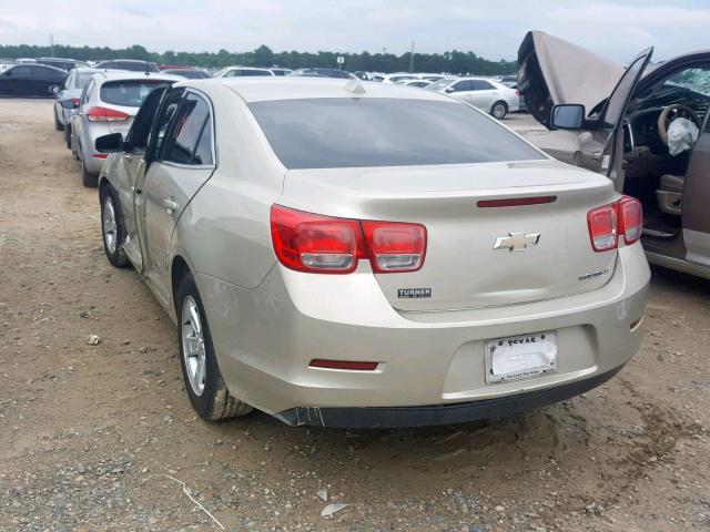 1G11C5SA2DF298495 - 2013 CHEVROLET MALIBU 1LT 金色 照片 3