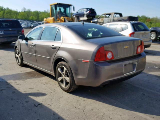 1G1ZC5E15BF281573 - 2011 CHEVROLET MALIBU 1LT GRAY photo 3