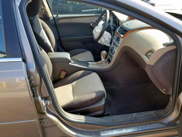 1G1ZC5E15BF281573 - 2011 CHEVROLET MALIBU 1LT GRAY photo 5