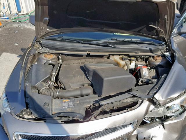 1G1ZC5E15BF281573 - 2011 CHEVROLET MALIBU 1LT GRAY photo 7