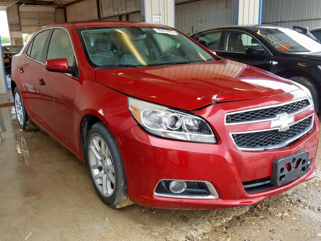 1G11F5SR1DF125838 - 2013 CHEVROLET MALIBU 2LT MAROON photo 1