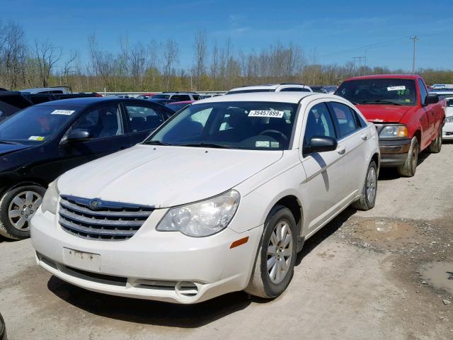 1C3LC46B59N514337 - 2009 CHRYSLER SEBRING LX WHITE photo 2