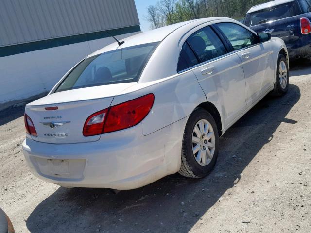 1C3LC46B59N514337 - 2009 CHRYSLER SEBRING LX WHITE photo 4