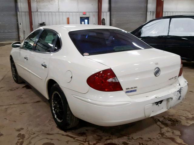 2G4WC552071119993 - 2007 BUICK LACROSSE C WHITE photo 3