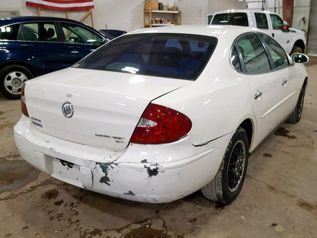 2G4WC552071119993 - 2007 BUICK LACROSSE C WHITE photo 4