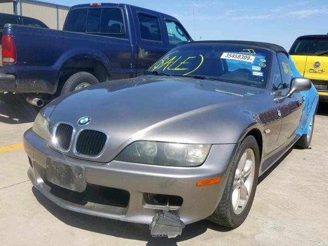 WBACN33461LM01936 - 2001 BMW Z3 2.5 CHARCOAL photo 2