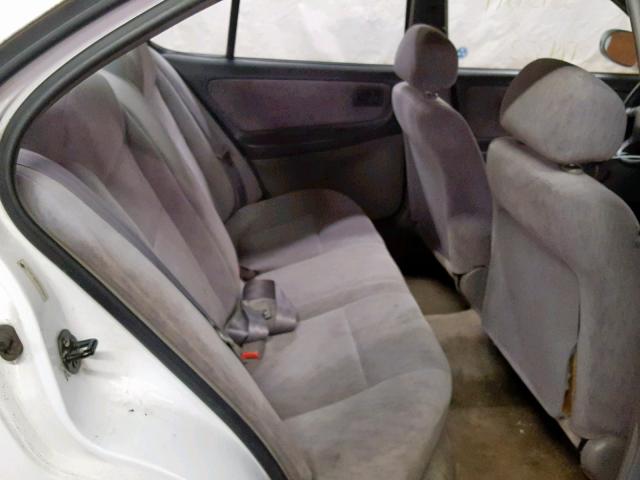 1N4DL01D6XC206660 - 1999 NISSAN ALTIMA XE WHITE photo 6