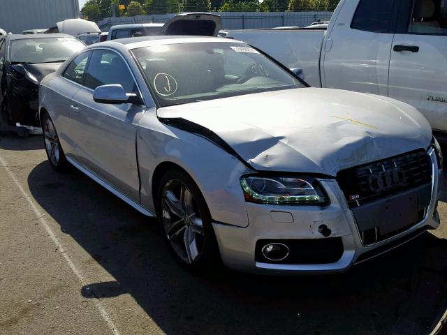 WAUVVAFR5BA074303 - 2011 AUDI S5 PRESTIG SILVER photo 1