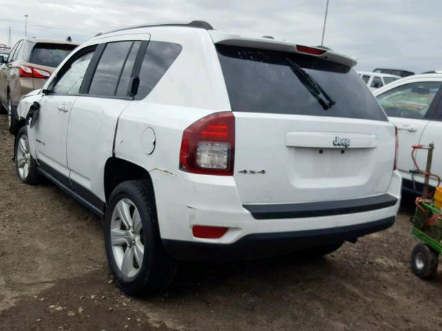 1C4NJDBB0GD723116 - 2016 JEEP COMPASS SP WHITE photo 3