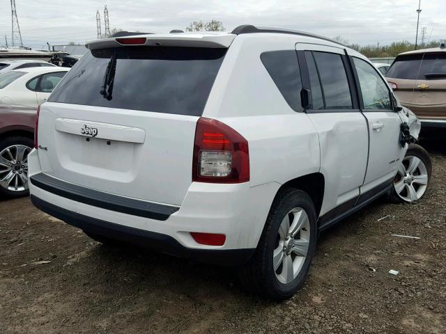 1C4NJDBB0GD723116 - 2016 JEEP COMPASS SP WHITE photo 4