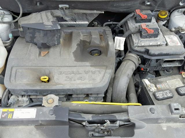 1C4NJDBB0GD723116 - 2016 JEEP COMPASS SP WHITE photo 7