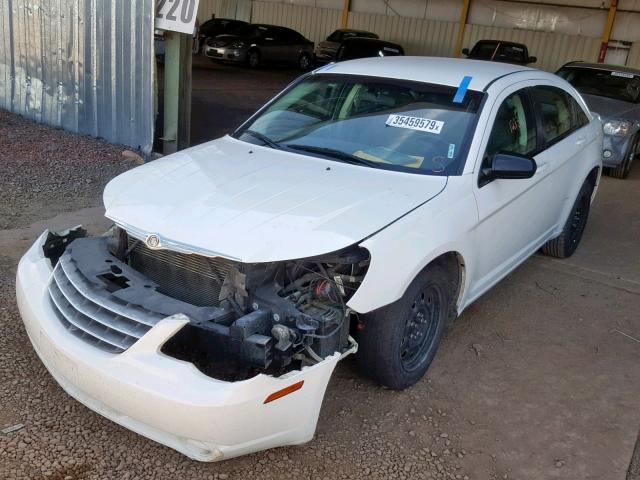 1C3LC46K68N122689 - 2008 CHRYSLER SEBRING LX WHITE photo 2