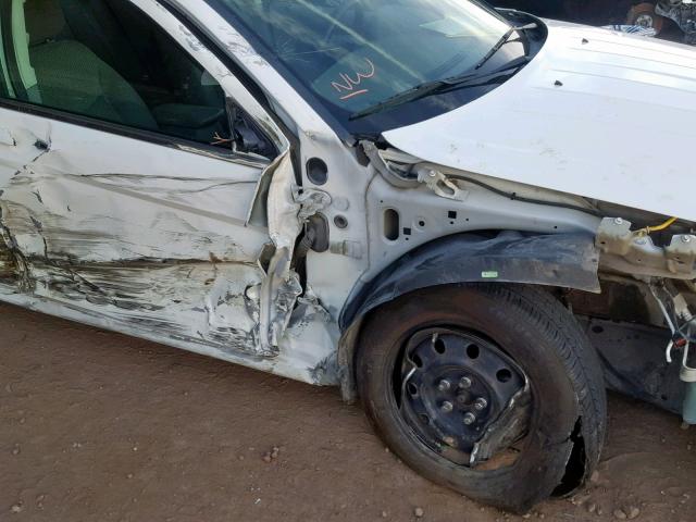 1C3LC46K68N122689 - 2008 CHRYSLER SEBRING LX WHITE photo 9