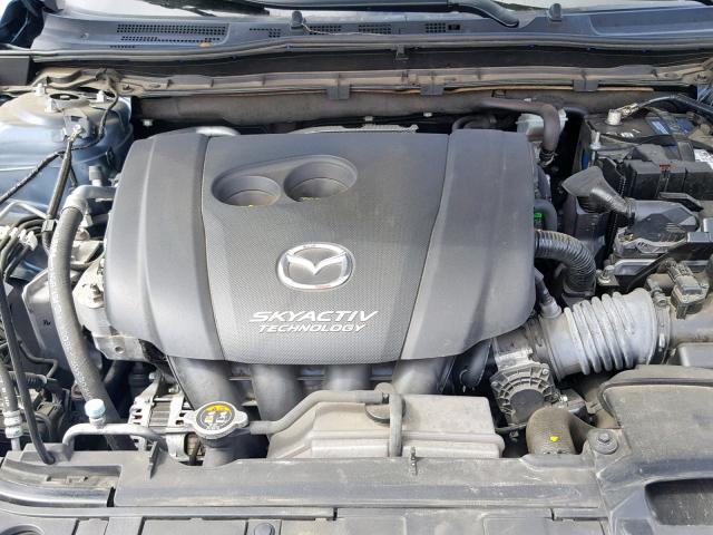 JM1BM1M31E1200233 - 2014 MAZDA 3 GRAND TO BLUE photo 7