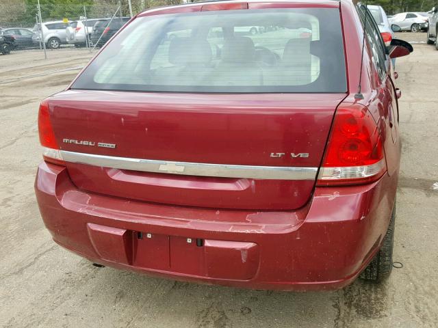 1G1ZU64864F178635 - 2004 CHEVROLET MALIBU MAX 栗色 照片 9