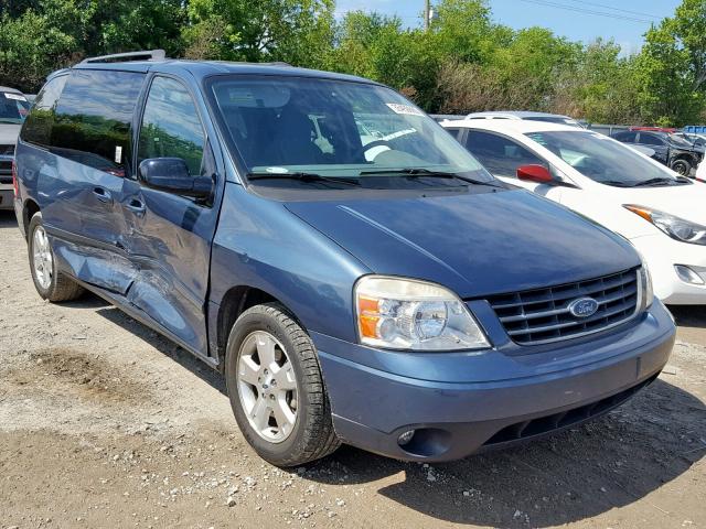 2FMZA51626BA05515 - 2006 FORD FREESTAR S BLUE photo 1