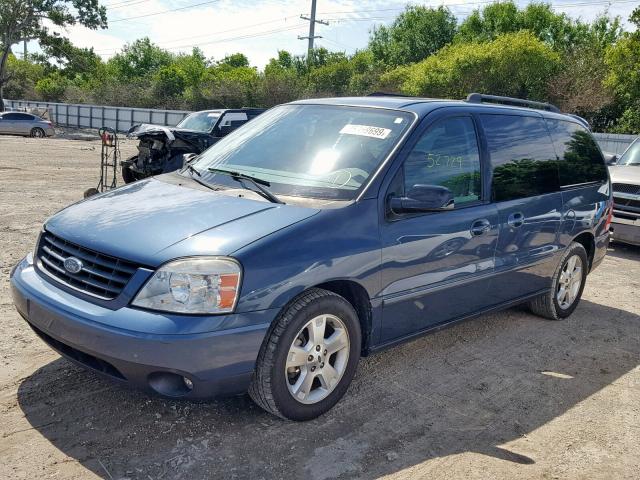 2FMZA51626BA05515 - 2006 FORD FREESTAR S BLUE photo 2