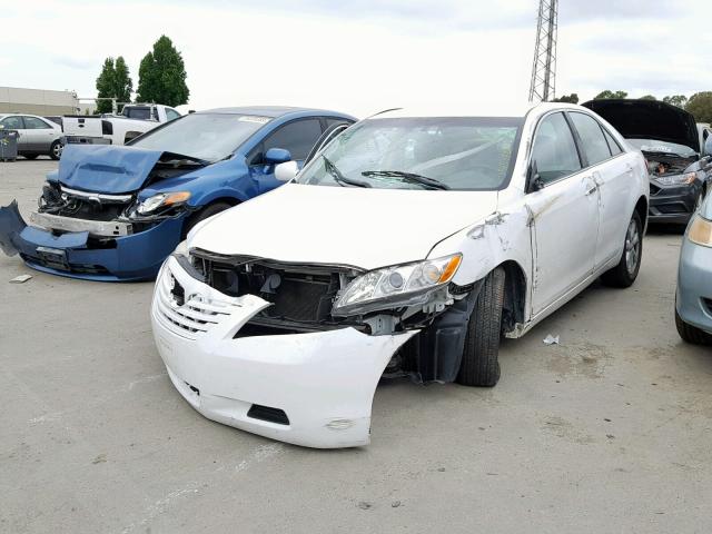 4T1BK46K67U502450 - 2007 TOYOTA CAMRY NEW WHITE photo 2