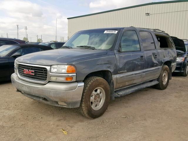 1GKFK16T31J161910 - 2001 GMC YUKON XL K GRAY photo 2