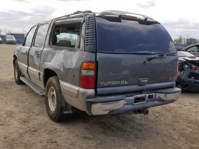 1GKFK16T31J161910 - 2001 GMC YUKON XL K GRAY photo 3