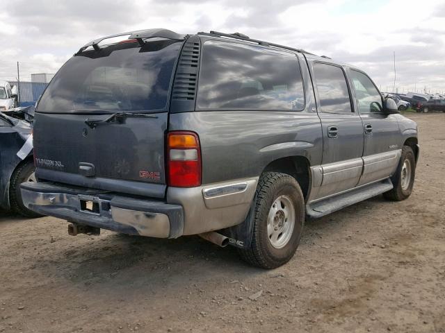 1GKFK16T31J161910 - 2001 GMC YUKON XL K GRAY photo 4