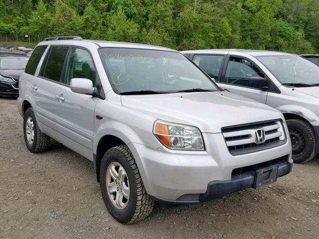 5FNYF18268B046300 - 2008 HONDA PILOT VP SILVER photo 1