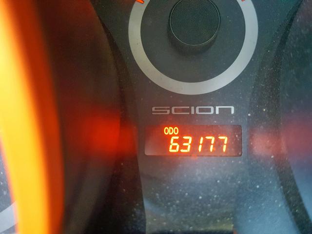 JTKJF5C74FJ006565 - 2015 TOYOTA SCION TC ნარინჯისფერი ფოტო 8