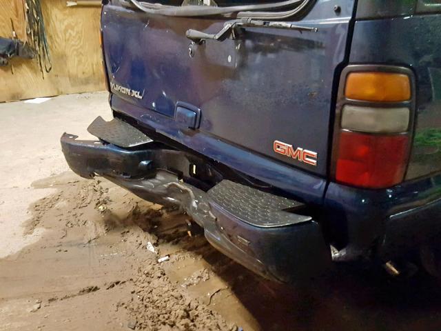 1GKFK66U55J116916 - 2005 GMC YUKON XL D BLUE photo 10