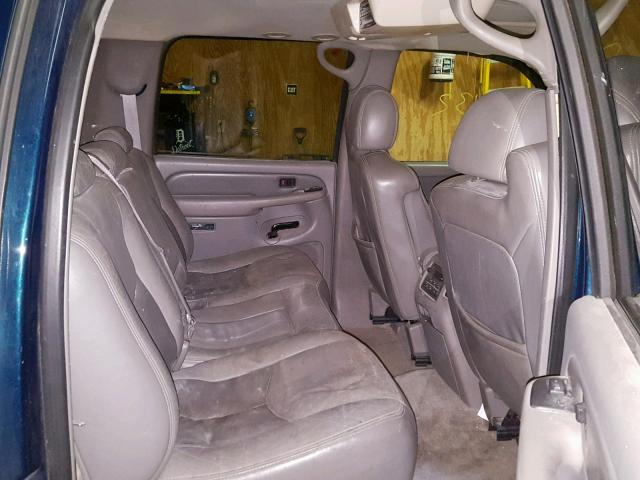 1GKFK66U55J116916 - 2005 GMC YUKON XL D BLUE photo 6