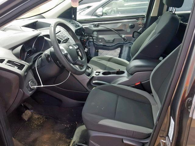 1FMCU0F75EUC49881 - 2014 FORD ESCAPE S GRAY photo 5