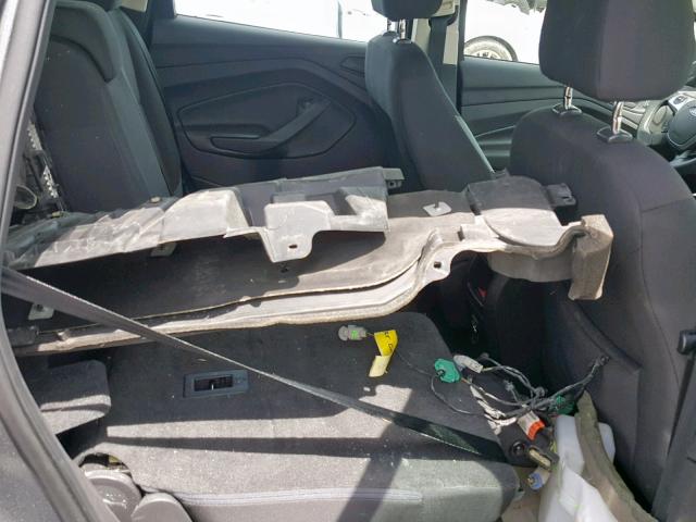 1FMCU0F75EUC49881 - 2014 FORD ESCAPE S GRAY photo 6