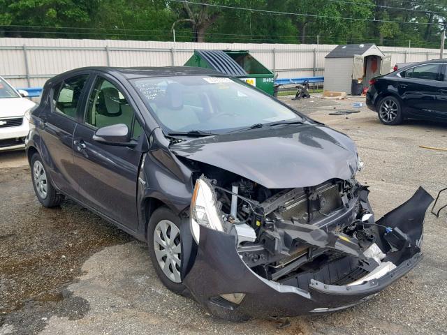 JTDKDTB33E1069952 - 2014 TOYOTA PRIUS C GRAY photo 1