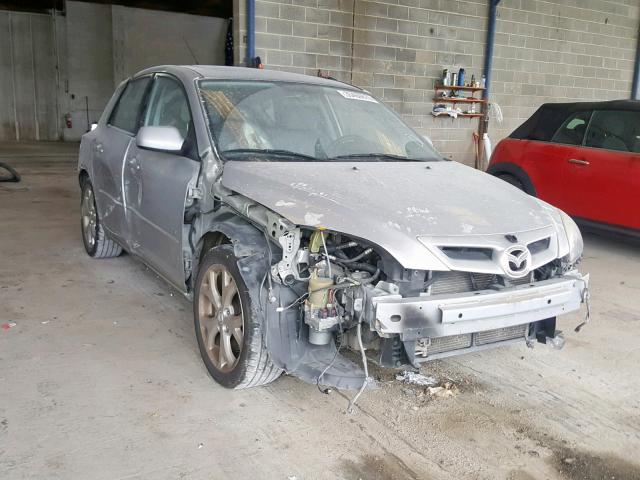 JM1BK343671705043 - 2007 MAZDA 3 HATCHBAC SILVER photo 1