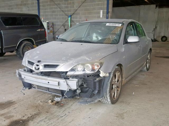 JM1BK343671705043 - 2007 MAZDA 3 HATCHBAC SILVER photo 2