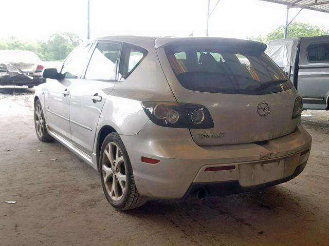 JM1BK343671705043 - 2007 MAZDA 3 HATCHBAC SILVER photo 3