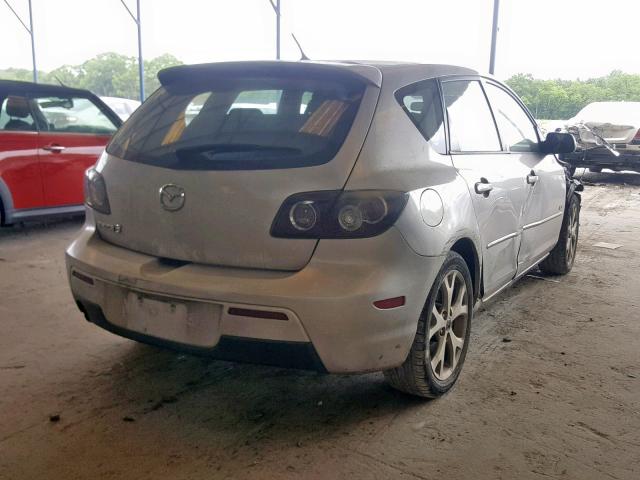 JM1BK343671705043 - 2007 MAZDA 3 HATCHBAC SILVER photo 4