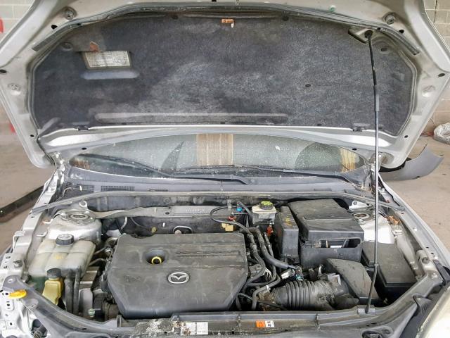 JM1BK343671705043 - 2007 MAZDA 3 HATCHBAC SILVER photo 7