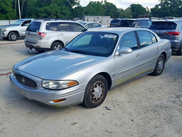 1G4HR54KX3U109687 - 2003 BUICK LESABRE LI SILVER photo 2