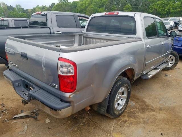 5TBET34176S537626 - 2006 TOYOTA TUNDRA DOUBLE CAB SR5  photo 4