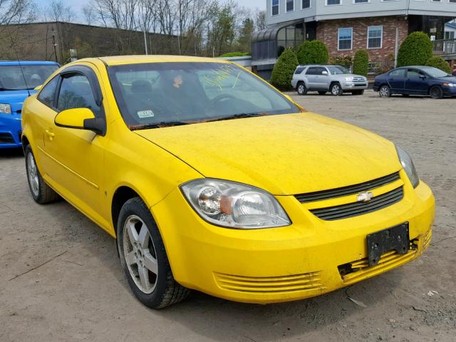 1G1AT18H197248217 - 2009 CHEVROLET COBALT LT YELLOW photo 1