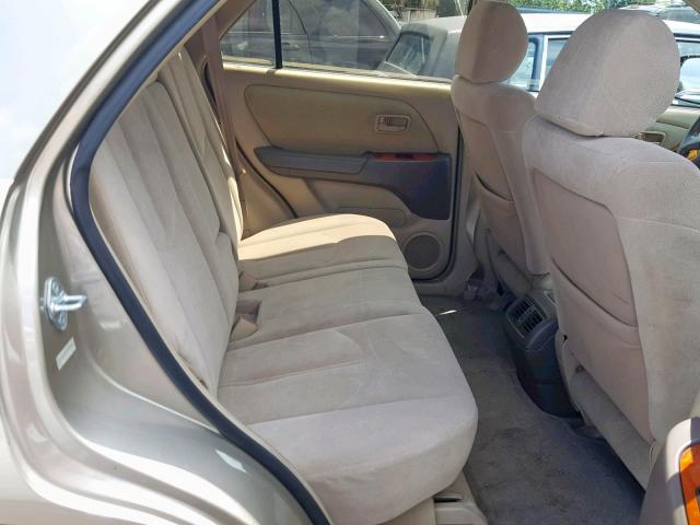 JT6GF10U7Y0055408 - 2000 LEXUS RX 300 TAN photo 6